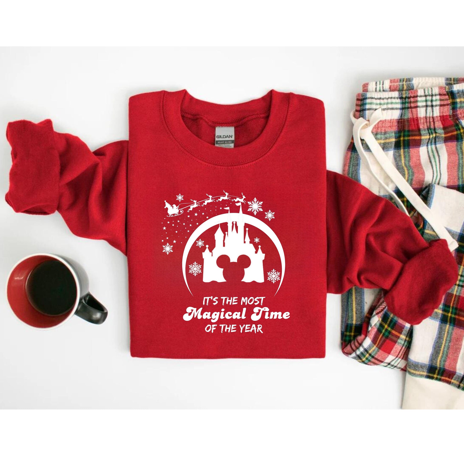 It's The Most Magical Time Of The Year Shirt - Disneyland Christmas Sweatshirt - Disneyland Christmas Sweatshirt - Xmas Gift shirt
