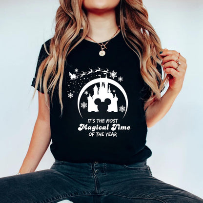 It's The Most Magical Time Of The Year Shirt - Disneyland Christmas Sweatshirt - Disneyland Christmas Sweatshirt - Xmas Gift shirt