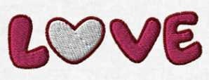 LOVE Embroidery Shirt