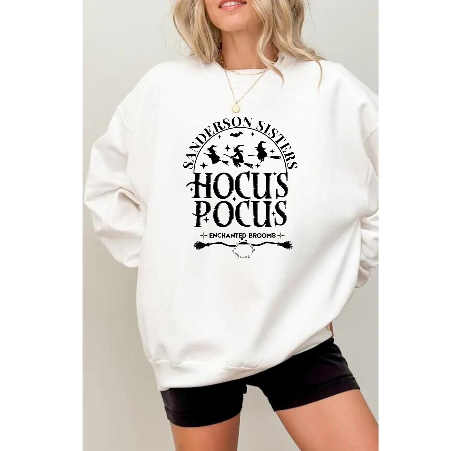 Sanderson Sister Hocus Pocus Shirt - Halloween Witches - Witches Brew Shirt - Enchanted Brooms Shirt - Trendy Halloween Shirt