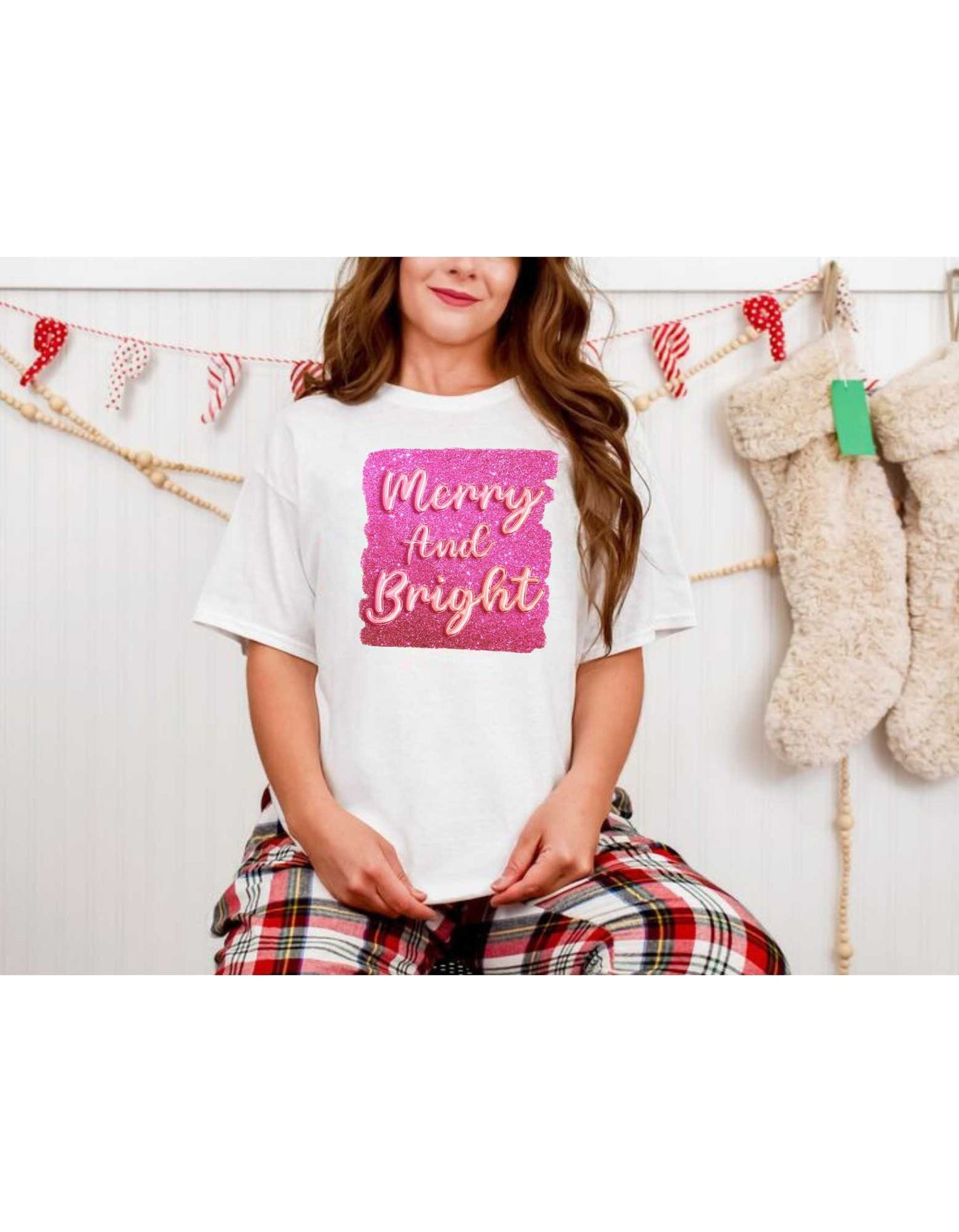 PINK Merry and Bright Shirt