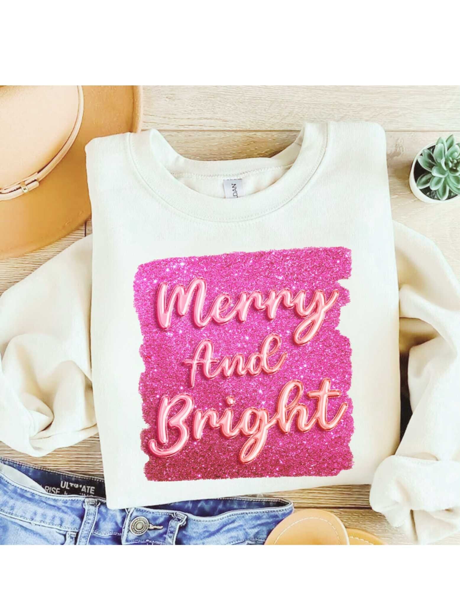 PINK Merry and Bright Shirt