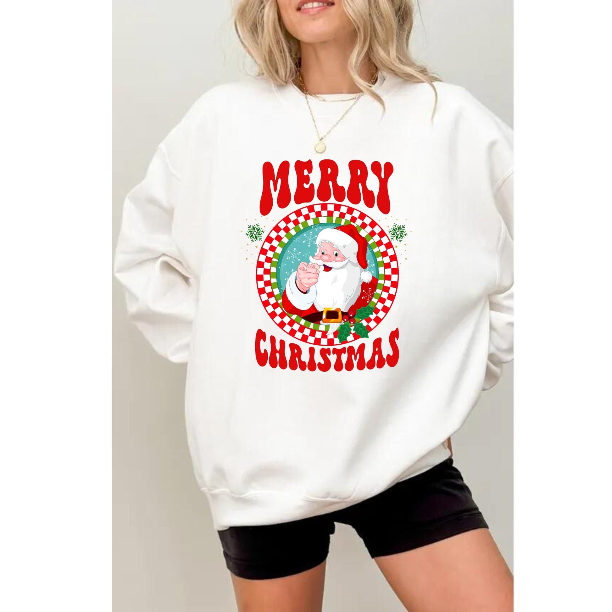 Merry Christmas Santa T shirt - Santa Claus Shirt - Red Santa Christmas, Trendy Christmas Shirt