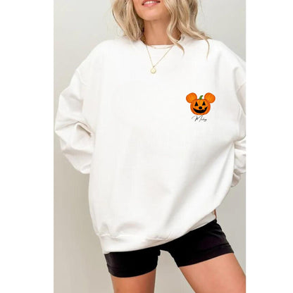 Mickey Pumpkin Sweatshirt - Pumpkin Season shirt - Halloween Pumpkin Shirt