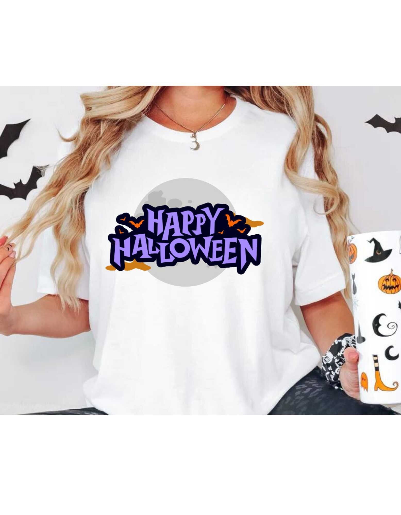 Happy Halloween Tshirt - Trendy Halloween Tshirt - Halloween Shirt