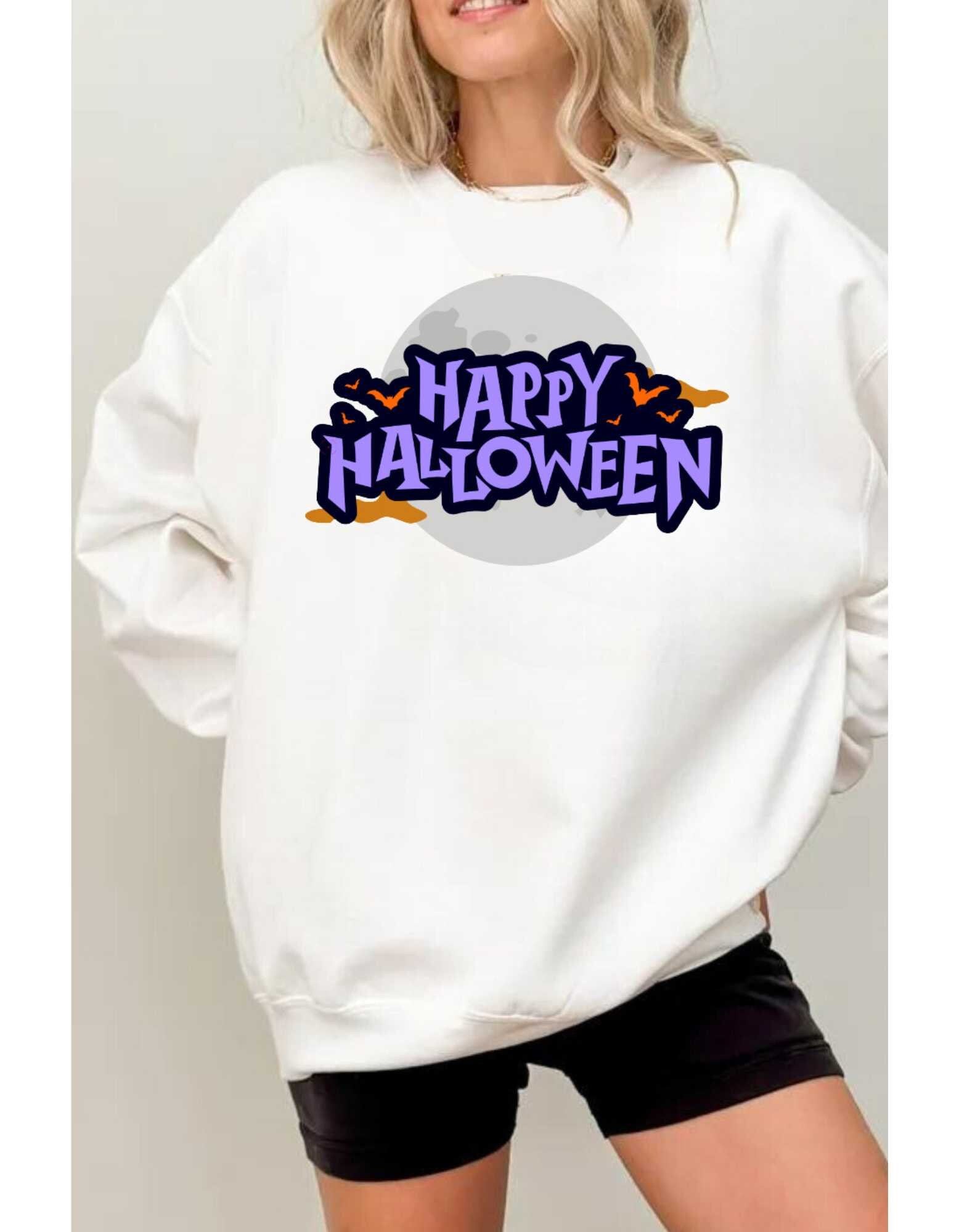 Happy Halloween Tshirt - Trendy Halloween Tshirt - Halloween Shirt