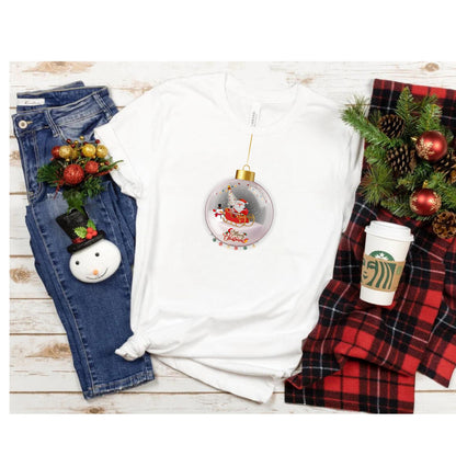 Retro Xmas Shirt - Christmas Santa Shirt - Trendy Christmas Shirt - Santa Claus shirt