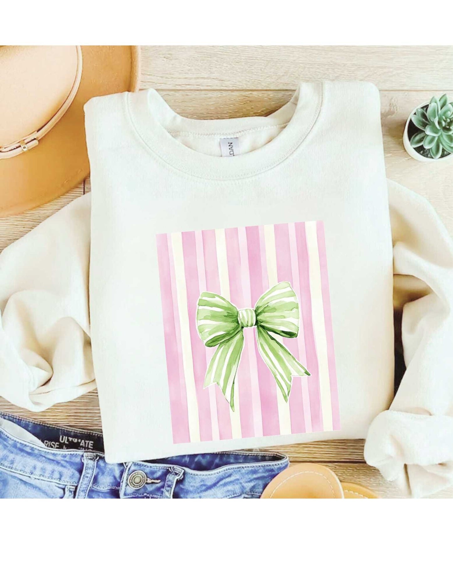 Coquet Bow Against Purple Background Shirt