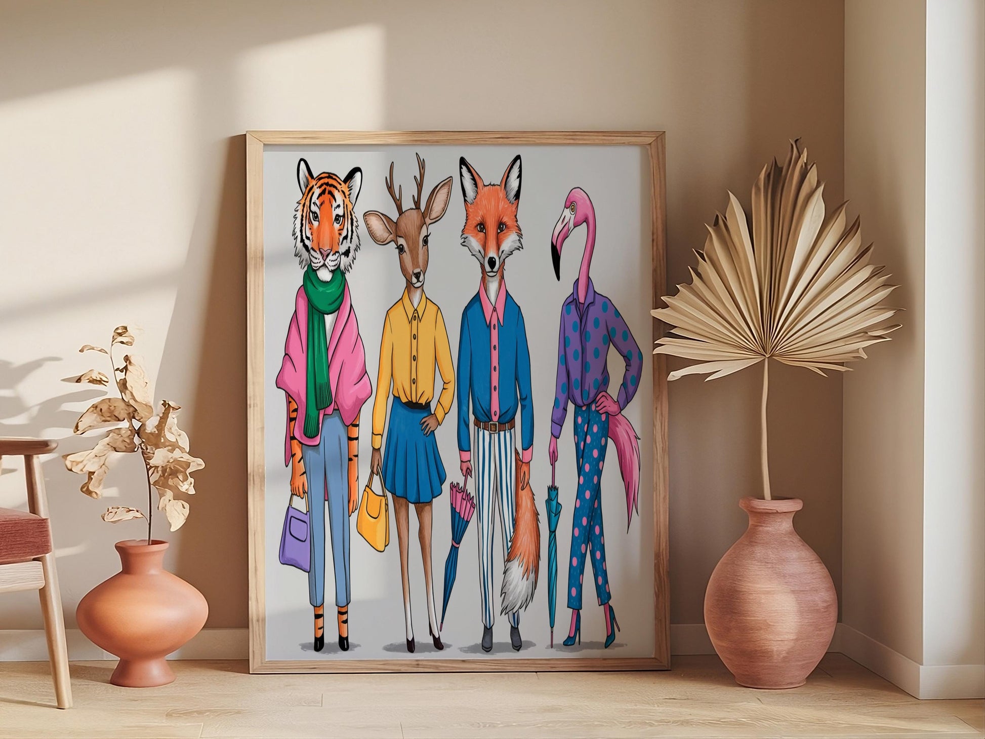 Fashion Week Art Print, Trendy Home Decor and Wall Decoration, Perfect Gift for Her, Suitable for Kitchen,