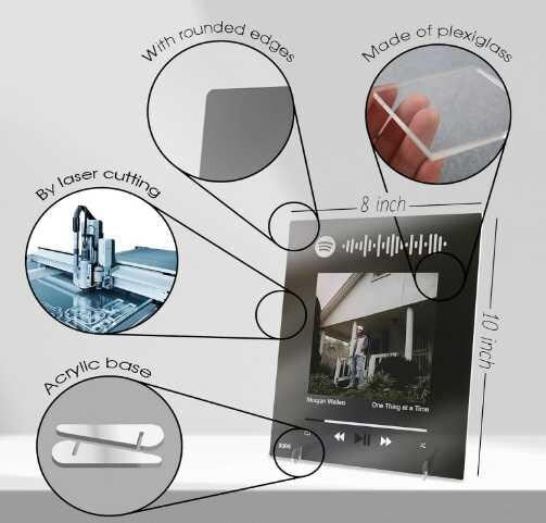 Album Plaque One Thing at a Time AlbumMorgan Walen Gifts for Women and Men, Girls, Teens & Kids — Morgan Walen Room Decor,