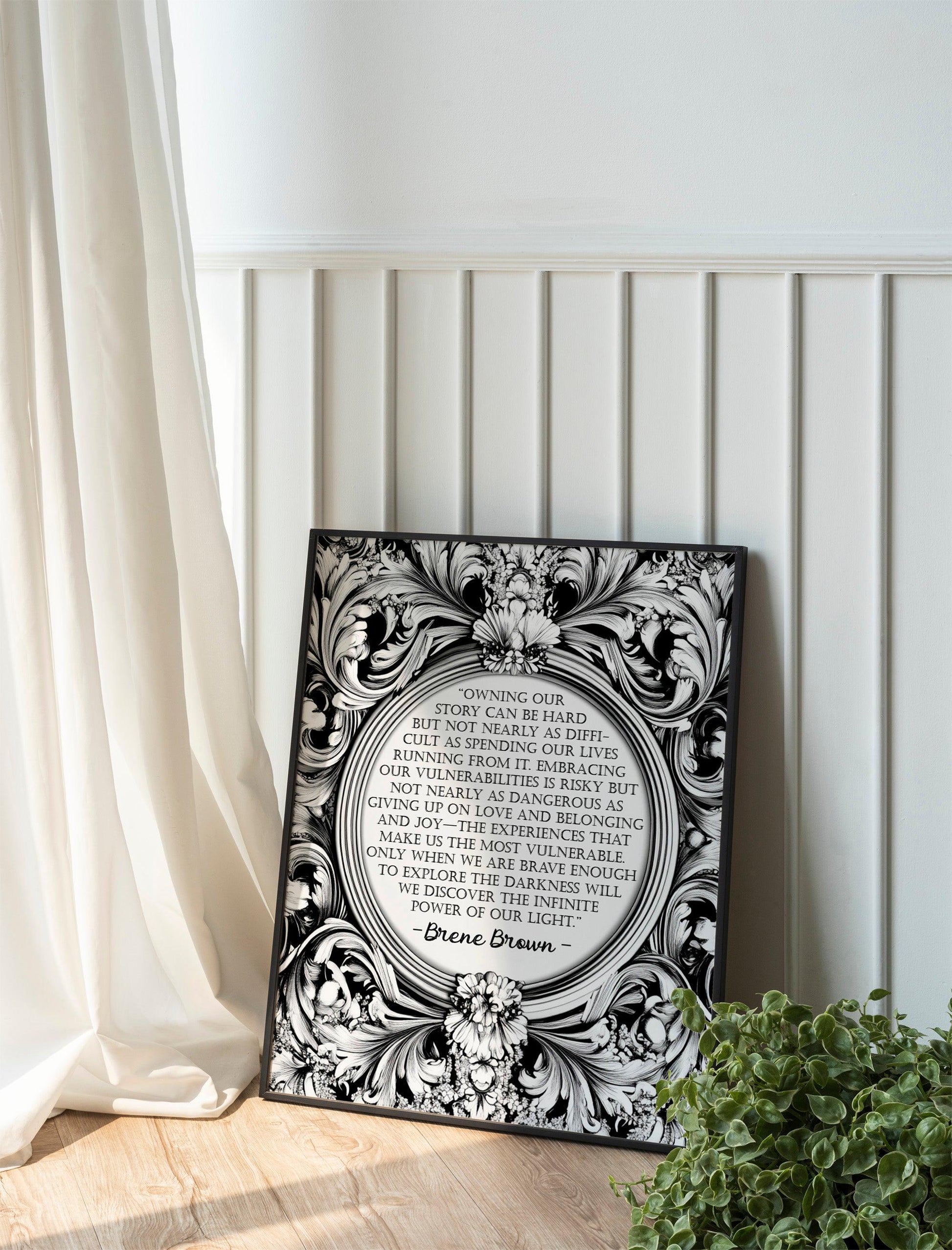 Blue and White Poetry Art, Ralph Waldo Emerson Quote Print, Bird Illustration for Entryway or Home Decor.