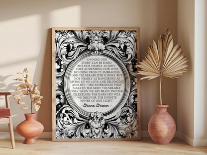 Blue and White Poetry Art, Ralph Waldo Emerson Quote Print, Bird Illustration for Entryway or Home Decor.