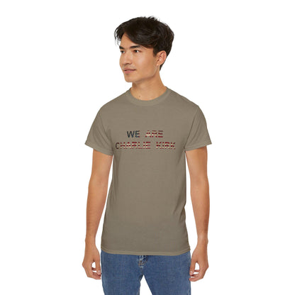 We Are Charlie Kirk Shirt - Patriotic Tribute Tee - America First Conservative T-Shirt - USA Liberty Graphic Top - Charlie Kirk Tee - Flag