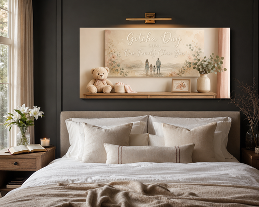 Modern Neutral Christian canvas room mockup
