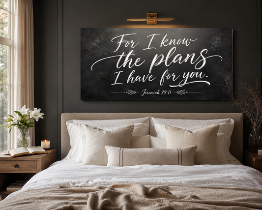Modern Neutral Christian canvas room mockup