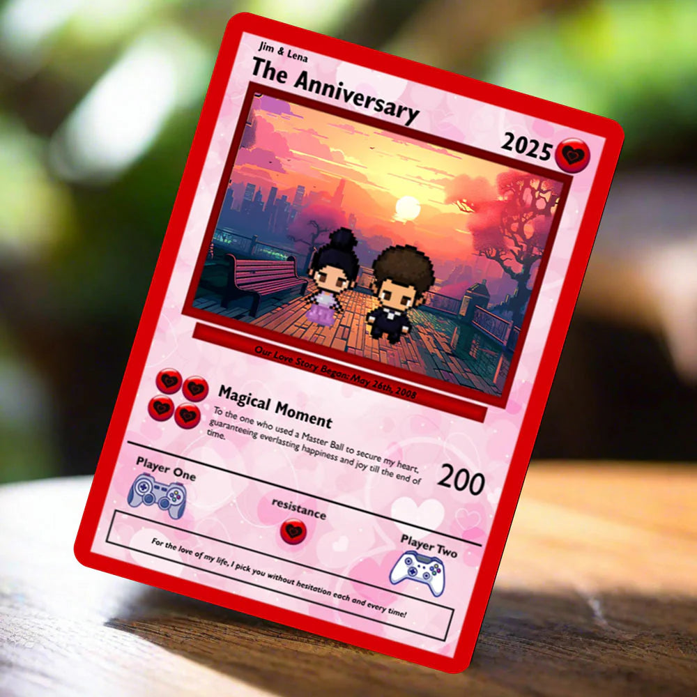 Anniversary Card - Build Your Own